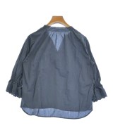 green label relaxing（グリーンレーベルリラクシング）ブラウス 紺 サイズ:155(XL位) レディース/2200671325022