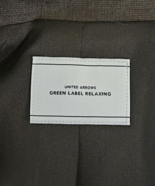 green label relaxing（グリーンレーベルリラクシング）テーラードジャケット 茶 サイズ:36(S位) レディース/2200673420084