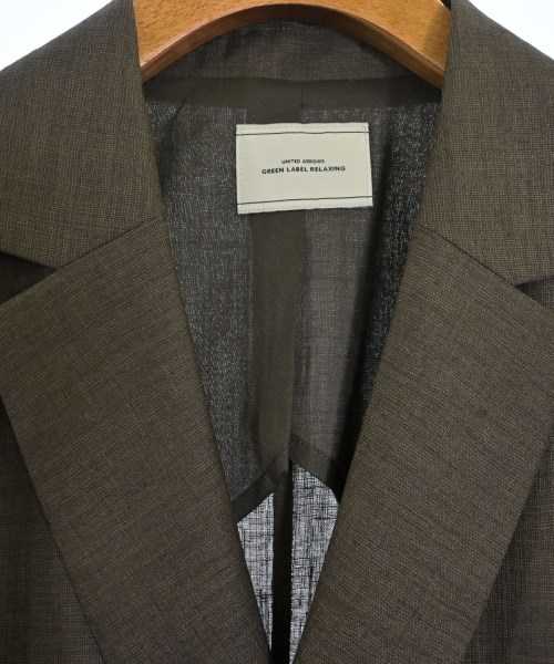 green label relaxing（グリーンレーベルリラクシング）テーラードジャケット 茶 サイズ:36(S位) レディース/2200673420084