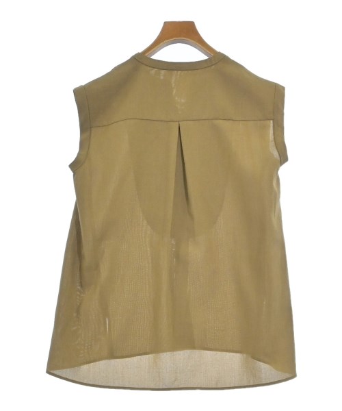 green label relaxing（グリーンレーベルリラクシング）ブラウス 茶 サイズ:F レディース/2200670935024