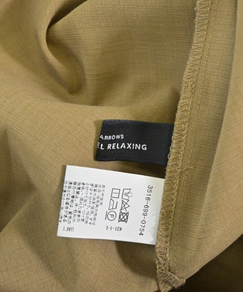 green label relaxing（グリーンレーベルリラクシング）ブラウス 茶 サイズ:F レディース/2200670935024