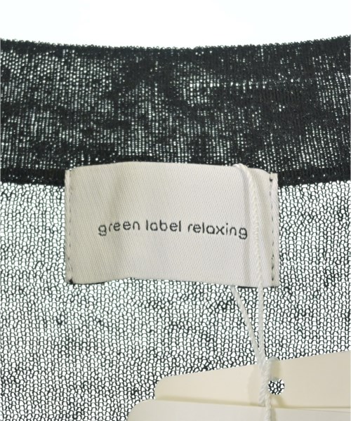 green label relaxing（グリーンレーベルリラクシング）カーディガン 黒 サイズ:F レディース/2200671313142