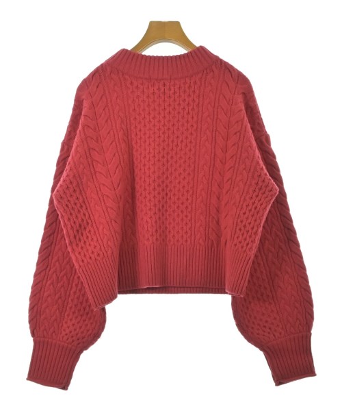 green label relaxing（グリーンレーベルリラクシング）ニット・セーター 赤 サイズ:F レディース/2200671313159