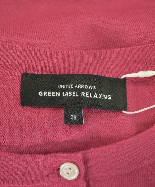 green label relaxing（グリーンレーベルリラクシング）カーディガン ピンク サイズ:38(M位) レディース/2200669296082