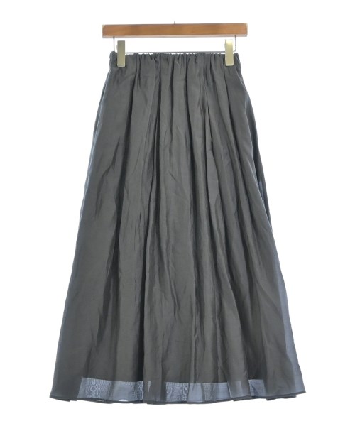 green label relaxing（グリーンレーベルリラクシング）ロング・マキシ丈スカート グレー サイズ:F レディース/2200669296112