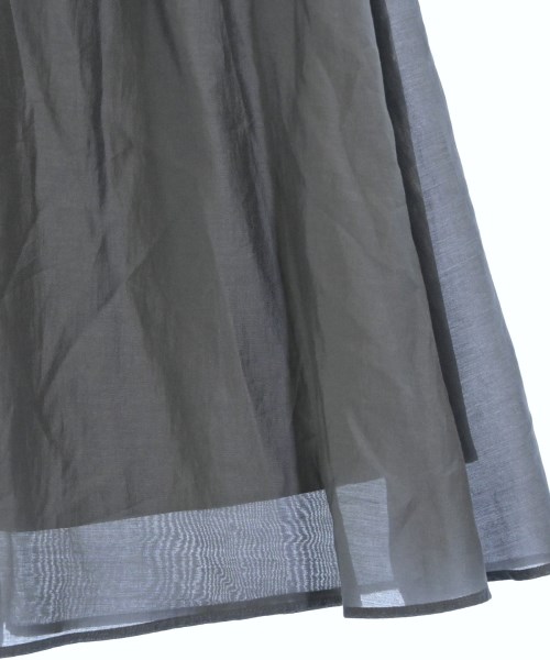 green label relaxing（グリーンレーベルリラクシング）ロング・マキシ丈スカート グレー サイズ:F レディース/2200669296112