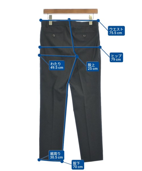 green label relaxing（グリーンレーベルリラクシング）スラックス 黒 サイズ:38(M位) レディース/2200671353070