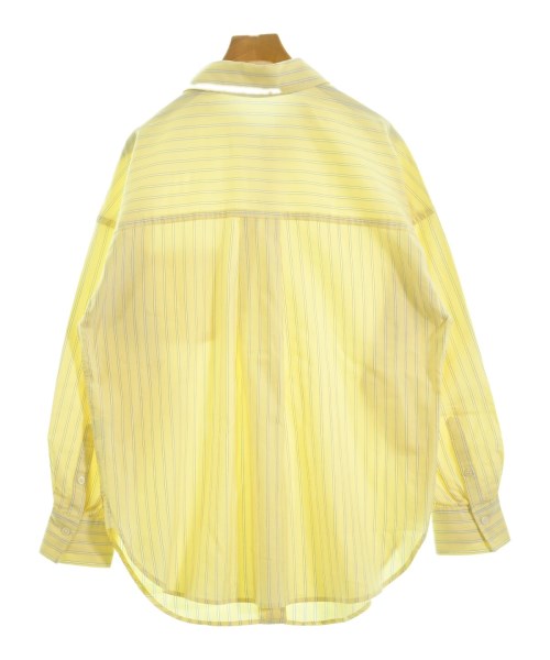 green label relaxing（グリーンレーベルリラクシング）カジュアルシャツ 黄 サイズ:SM レディース/2200672721083