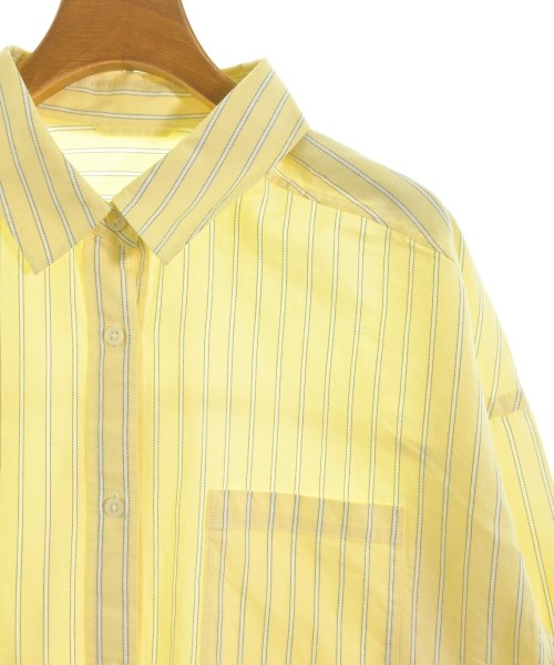 green label relaxing（グリーンレーベルリラクシング）カジュアルシャツ 黄 サイズ:SM レディース/2200672721083