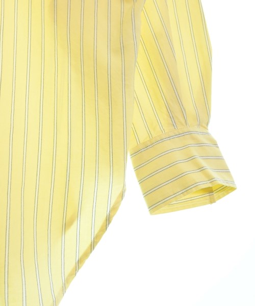 green label relaxing（グリーンレーベルリラクシング）カジュアルシャツ 黄 サイズ:SM レディース/2200672721083