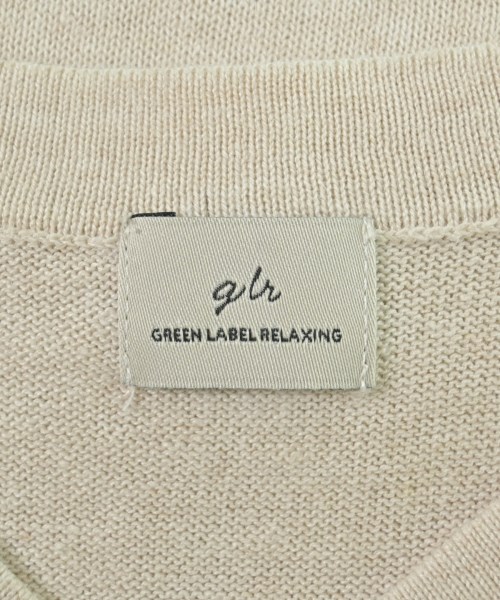 green label relaxing（グリーンレーベルリラクシング）ニット・セーター ベージュ サイズ:F レディース/2200672414022