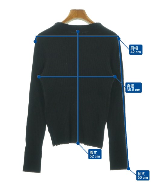 green label relaxing（グリーンレーベルリラクシング）ニット・セーター 黒 サイズ:-(M位) レディース/2200673439031