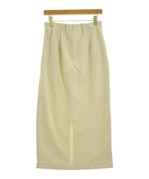 green label relaxing（グリーンレーベルリラクシング）ロング・マキシ丈スカート 白 サイズ:-(M位) レディース/2200670045013