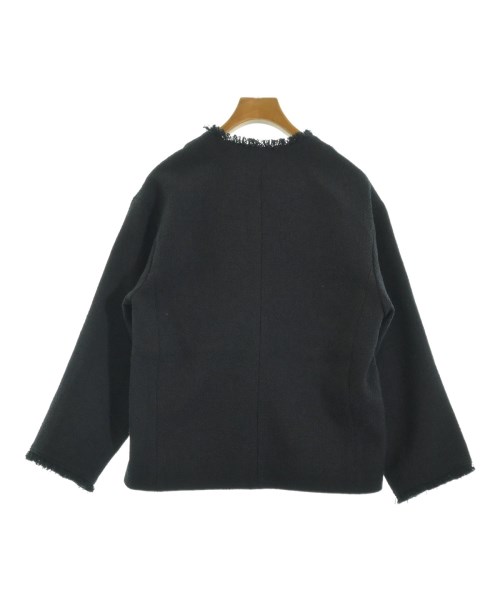 green label relaxing（グリーンレーベルリラクシング）ノーカラージャケット 黒 サイズ:36(S位) レディース/2200671538095