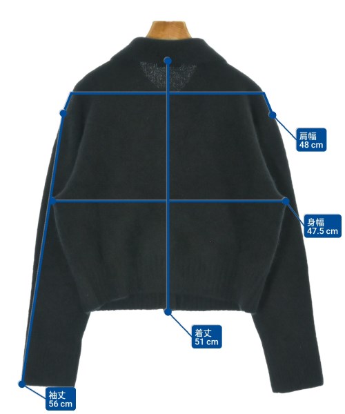 green label relaxing（グリーンレーベルリラクシング）カーディガン 黒 サイズ:F レディース/2200672424014