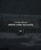 green label relaxing（グリーンレーベルリラクシング）ひざ丈スカート 紺 サイズ:34(XS位) レディース/2200672581038