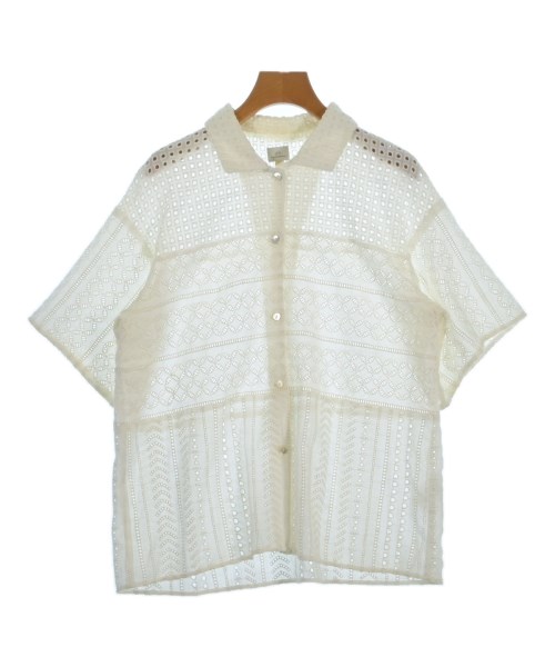 green label relaxing(グリーンレーベルリラクシング)ブラウス 白 サイズ:F/2200676355031