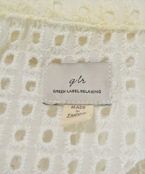 green label relaxing（グリーンレーベルリラクシング）ブラウス 白 サイズ:F レディース/2200676355031