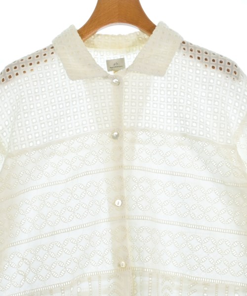 green label relaxing（グリーンレーベルリラクシング）ブラウス 白 サイズ:F レディース/2200676355031