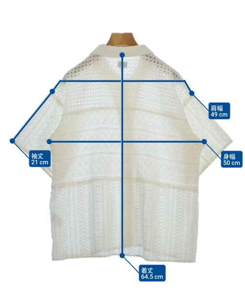 green label relaxing（グリーンレーベルリラクシング）ブラウス 白 サイズ:F レディース/2200676355031