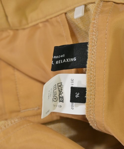 green label relaxing（グリーンレーベルリラクシング）スラックス 黄 サイズ:36(S位) レディース/2200674911048