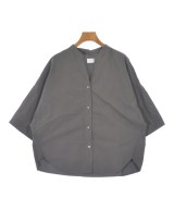 green label relaxing（グリーンレーベルリラクシング）カジュアルシャツ グレー サイズ:F レディース/2200671343064