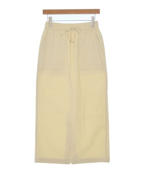 green label relaxing(グリーンレーベルリラクシング)ロング・マキシ丈スカート ベージュ サイズ:F/2200671343071