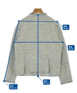 green label relaxing（グリーンレーベルリラクシング）ノーカラージャケット 白 サイズ:38(M位) レディース/2200671980016