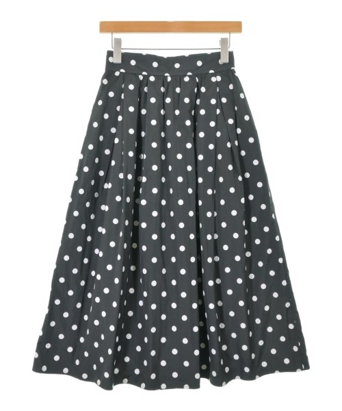 green label relaxing(グリーンレーベルリラクシング)ロング・マキシ丈スカート 黒 サイズ:38(M位)/2200672989032