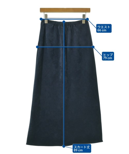 green label relaxing（グリーンレーベルリラクシング）ロング・マキシ丈スカート 紺 サイズ:-(S位) レディース/2200677288017