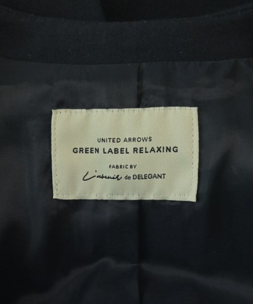 green label relaxing（グリーンレーベルリラクシング）ノーカラージャケット 紺 サイズ:38(M位) レディース/2200672427015