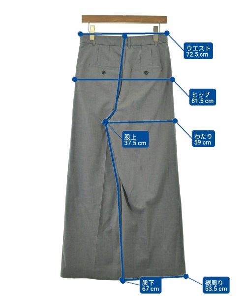 green label relaxing（グリーンレーベルリラクシング）スラックス グレー サイズ:40(M位) レディース/2200674148031