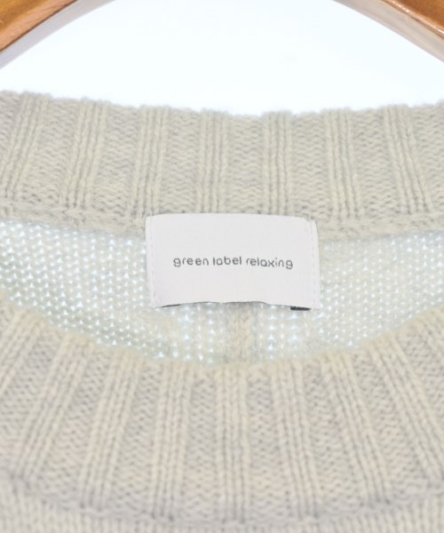 green label relaxing（グリーンレーベルリラクシング）ニット・セーター グレー サイズ:36(S位) レディース/2200666916105