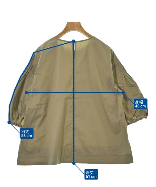 green label relaxing（グリーンレーベルリラクシング）ブラウス カーキ サイズ:F レディース/2200666916167