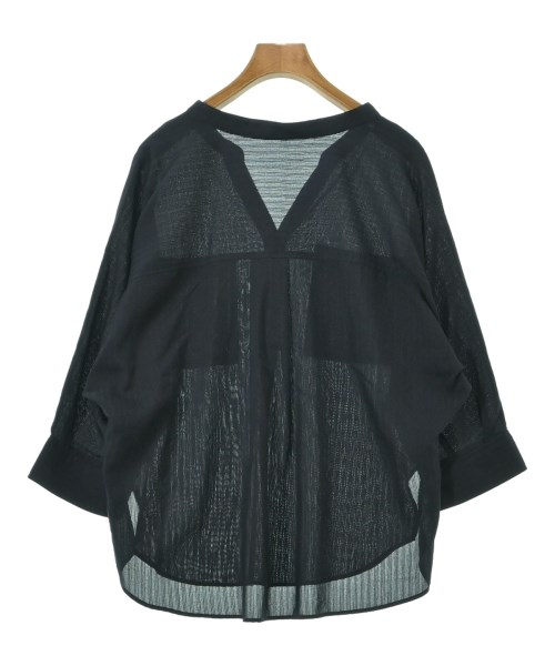 green label relaxing（グリーンレーベルリラクシング）ブラウス 紺 サイズ:F レディース/2200666916181