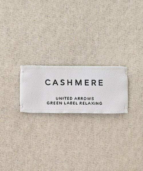 green label relaxing（グリーンレーベルリラクシング）マフラー 白 サイズ:- レディース/2200667168145