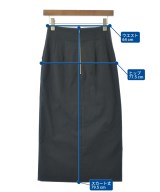 green label relaxing（グリーンレーベルリラクシング）ロング・マキシ丈スカート 黒 サイズ:36(S位) レディース/2200673455093