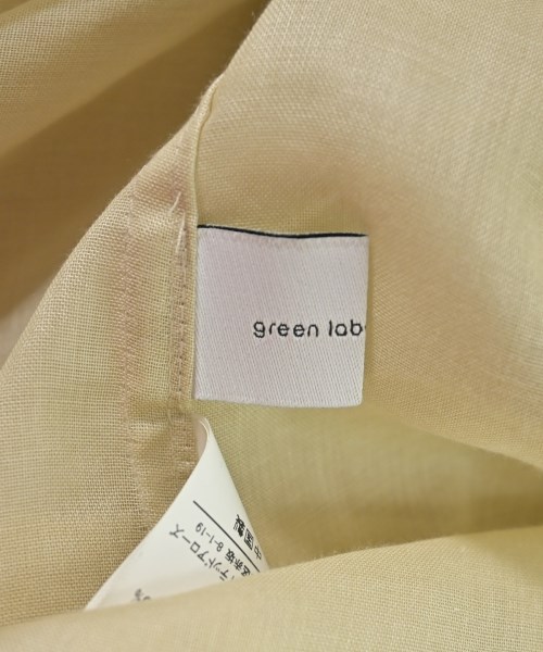 green label relaxing（グリーンレーベルリラクシング）カジュアルシャツ ベージュ サイズ:F レディース/2200674057067