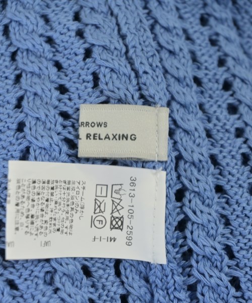 green label relaxing（グリーンレーベルリラクシング）ニット・セーター 青 サイズ:F レディース/2200674078062