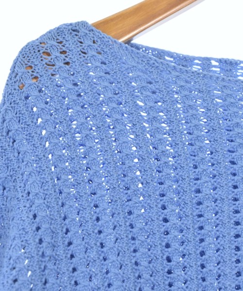 green label relaxing（グリーンレーベルリラクシング）ニット・セーター 青 サイズ:F レディース/2200674078062