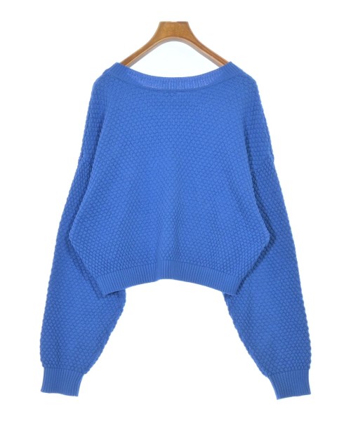 green label relaxing（グリーンレーベルリラクシング）ニット・セーター 青 サイズ:F レディース/2200674078079