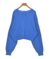 green label relaxing（グリーンレーベルリラクシング）ニット・セーター 青 サイズ:F レディース/2200674078079