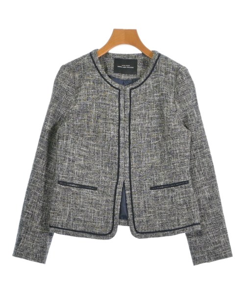 green label relaxing(グリーンレーベルリラクシング)ノーカラージャケット 黒 サイズ:38(M位)/2200672439049