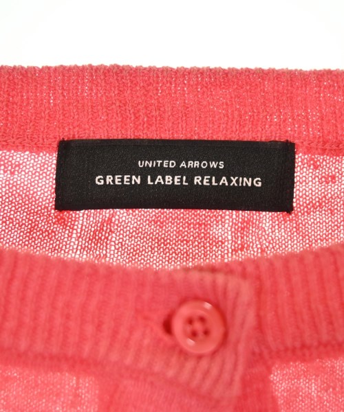 green label relaxing（グリーンレーベルリラクシング）カーディガン ピンク サイズ:-(M位) レディース/2200672439070