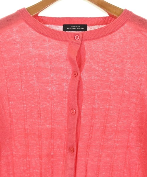 green label relaxing（グリーンレーベルリラクシング）カーディガン ピンク サイズ:-(M位) レディース/2200672439070