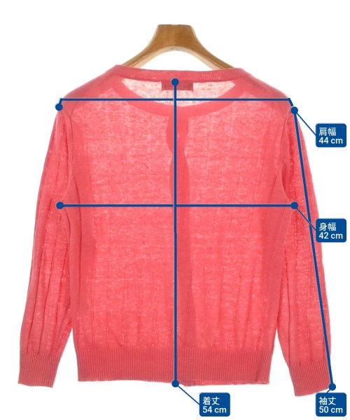 green label relaxing（グリーンレーベルリラクシング）カーディガン ピンク サイズ:-(M位) レディース/2200672439070