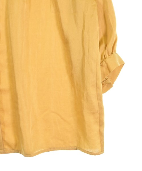 green label relaxing（グリーンレーベルリラクシング）カジュアルシャツ 黄 サイズ:F レディース/2200672439131