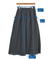 green label relaxing（グリーンレーベルリラクシング）ロング・マキシ丈スカート グレー サイズ:38(M位) レディース/2200674304048