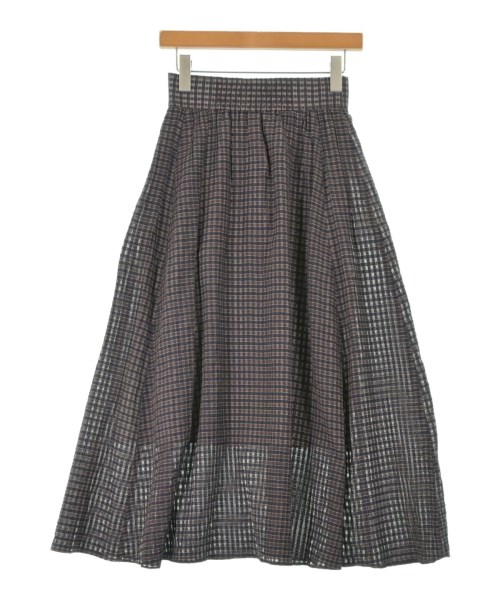 green label relaxing（グリーンレーベルリラクシング）ロング・マキシ丈スカート 茶 サイズ:36(S位) レディース/2200674752030