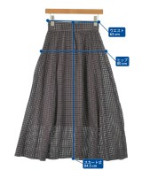 green label relaxing（グリーンレーベルリラクシング）ロング・マキシ丈スカート 茶 サイズ:36(S位) レディース/2200674752030